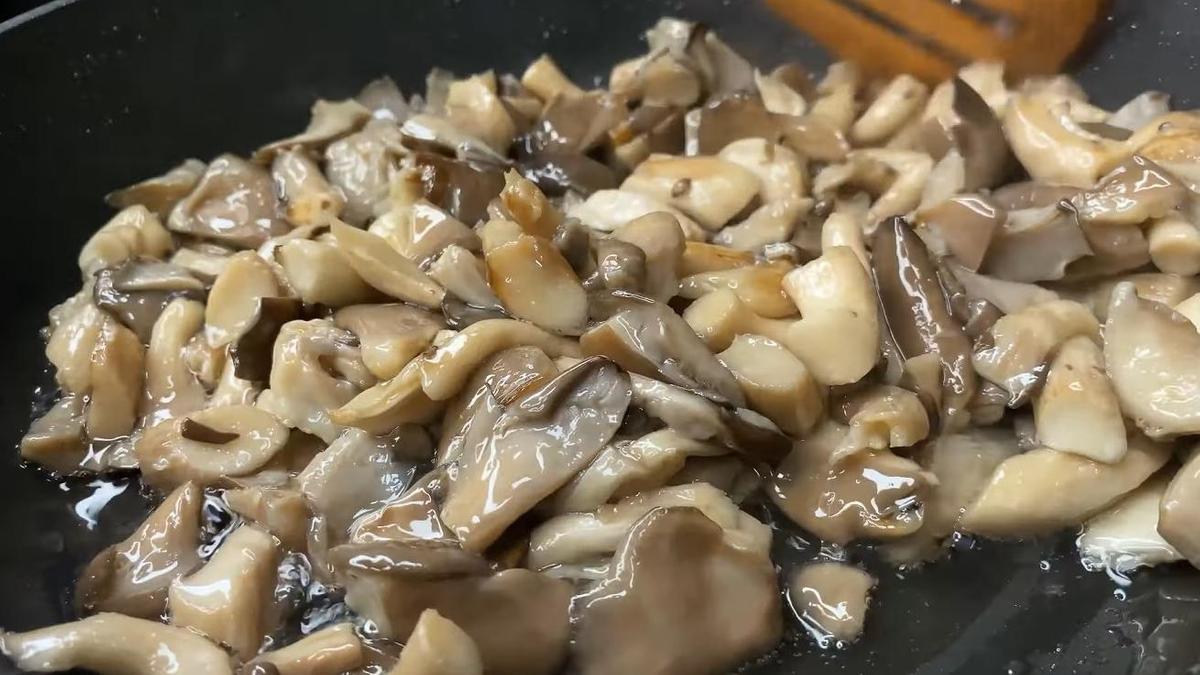 Обжаривание вешенок