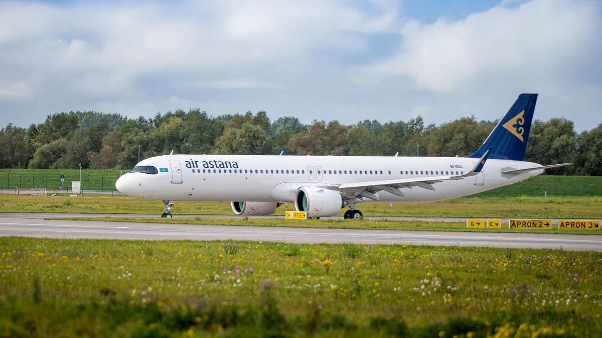 Самолет Air Astana