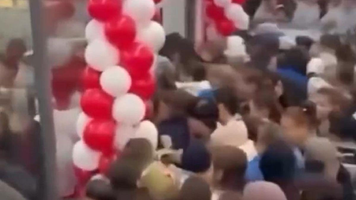 Давка в Атырау