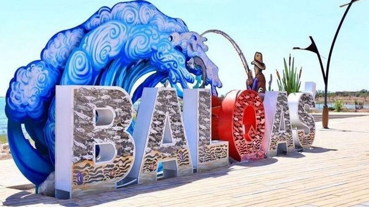 Надпись Балхаш