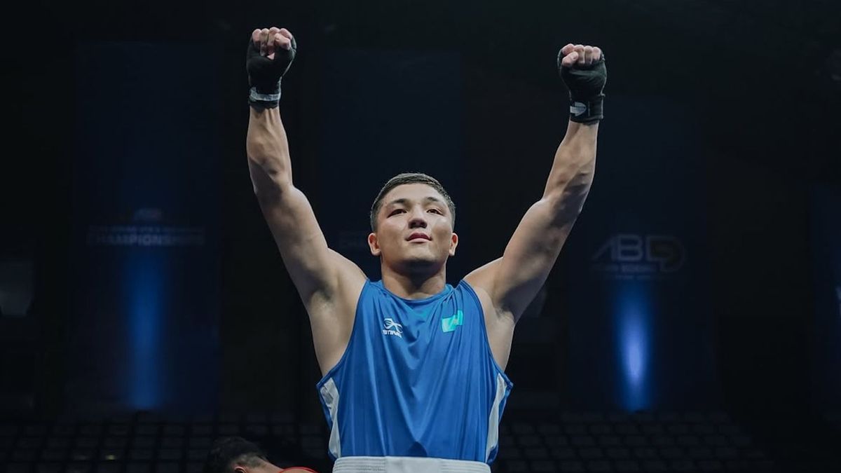 Казахстанский боксер Аман Конысбеков