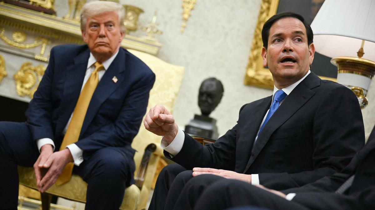 Дональд Трамп и Марко Рубио