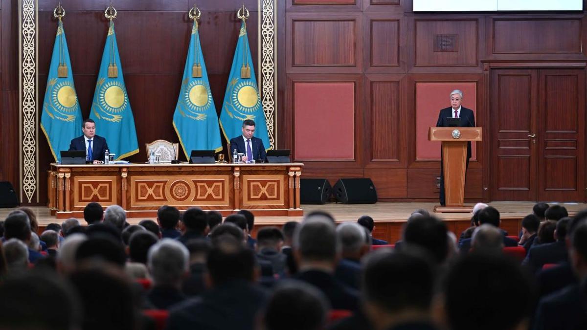 Заседание под председательством Токаева