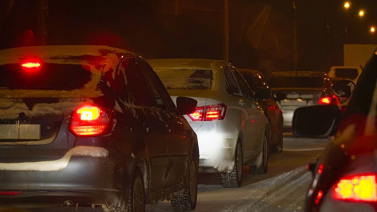 Пробка в городе