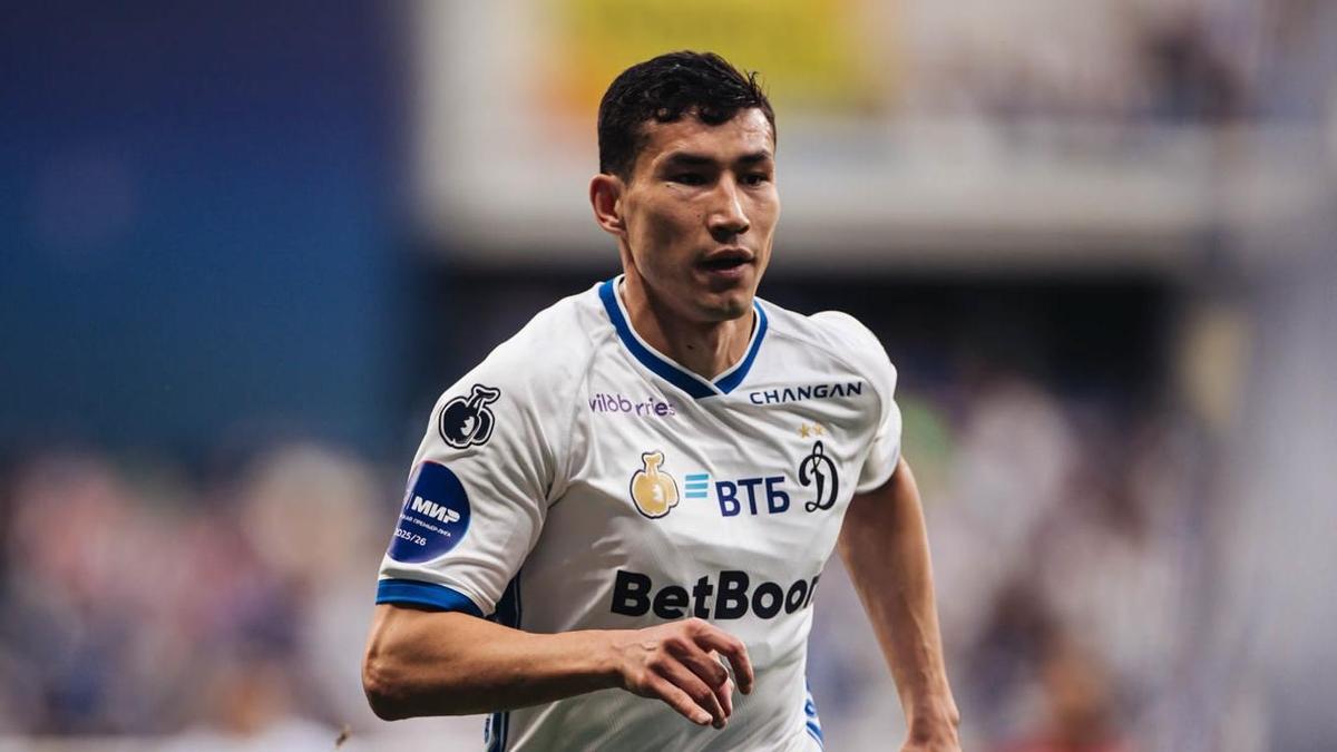 Казахстанский футболист Бахтиер Зайнутдинов