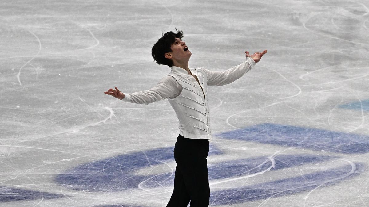 Казахстанский фигурист Диас Жиренбаев