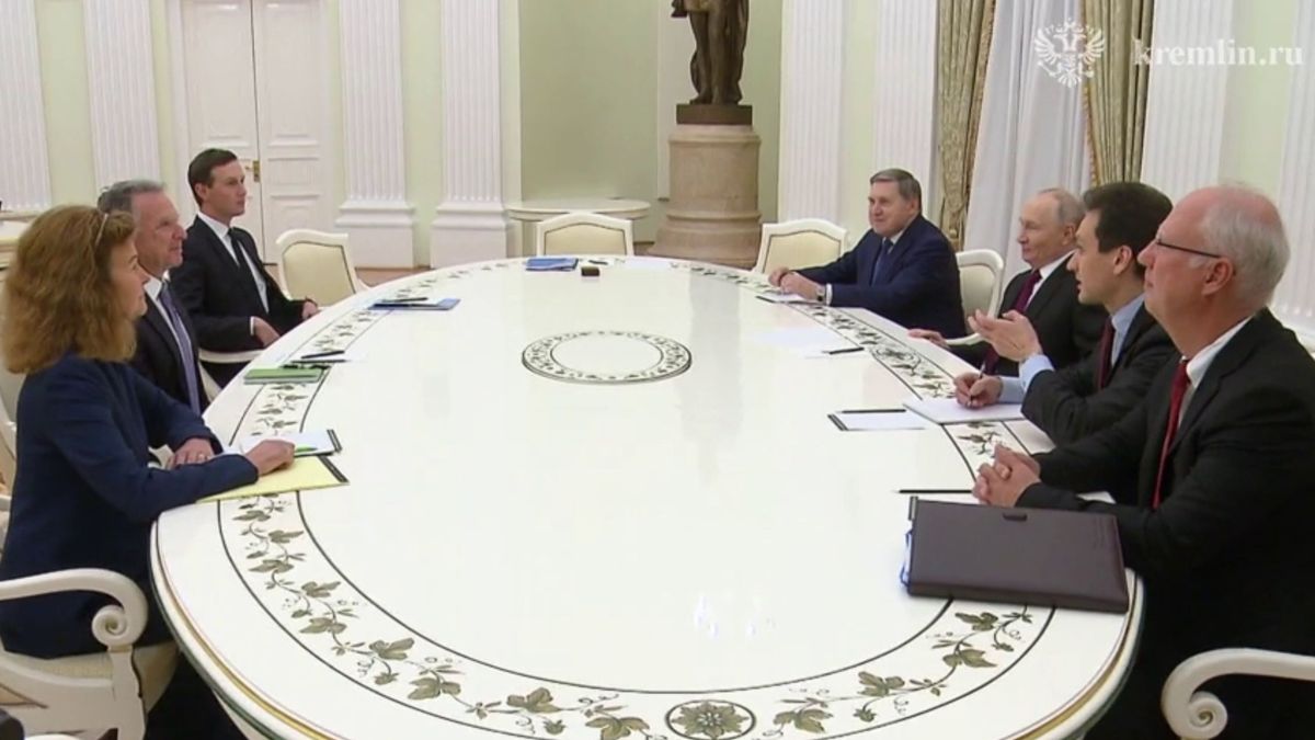 Переговоры Путина, Уиткоффа и Кушнера