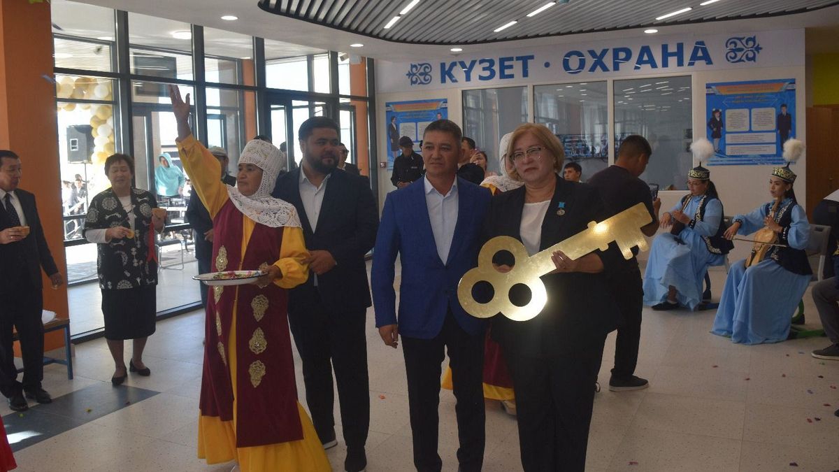 Атырау облысында жаңа мектеп пайдалануға берілді