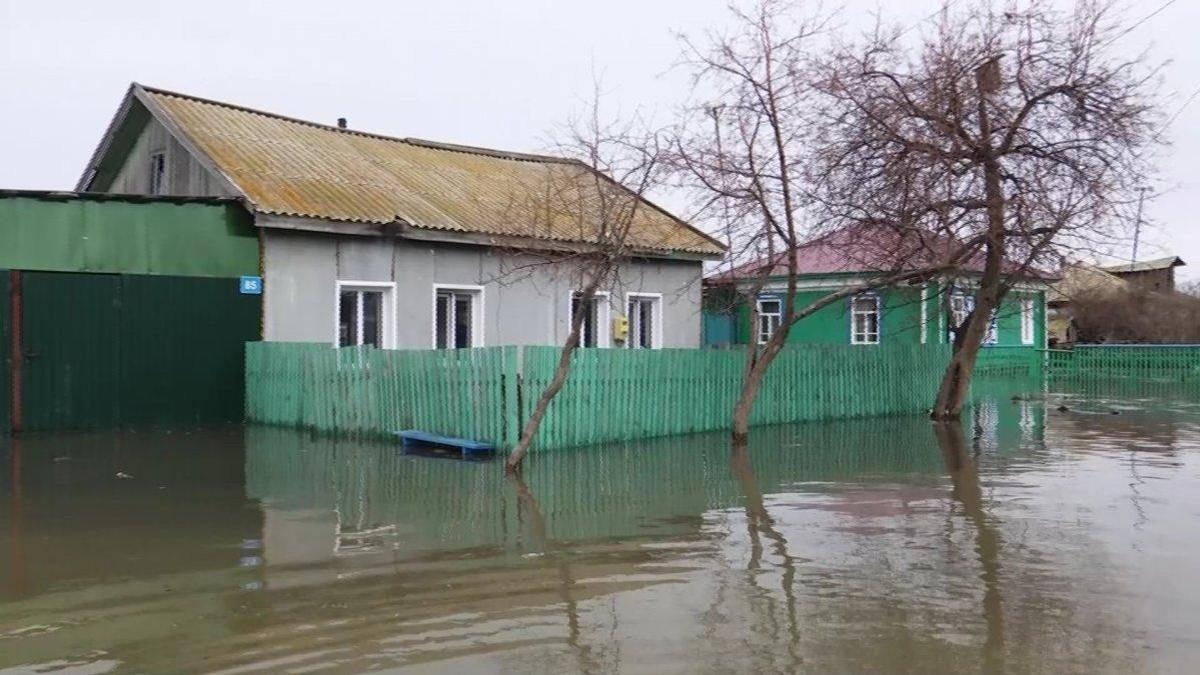 Паводок в селе Покровка