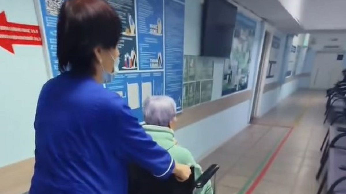 Женщина в больнице