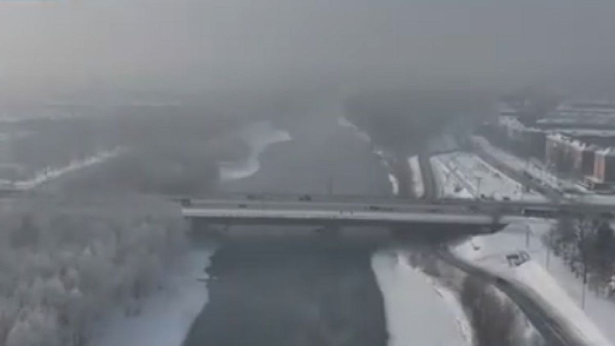 Смог в Усть-Каменогорске