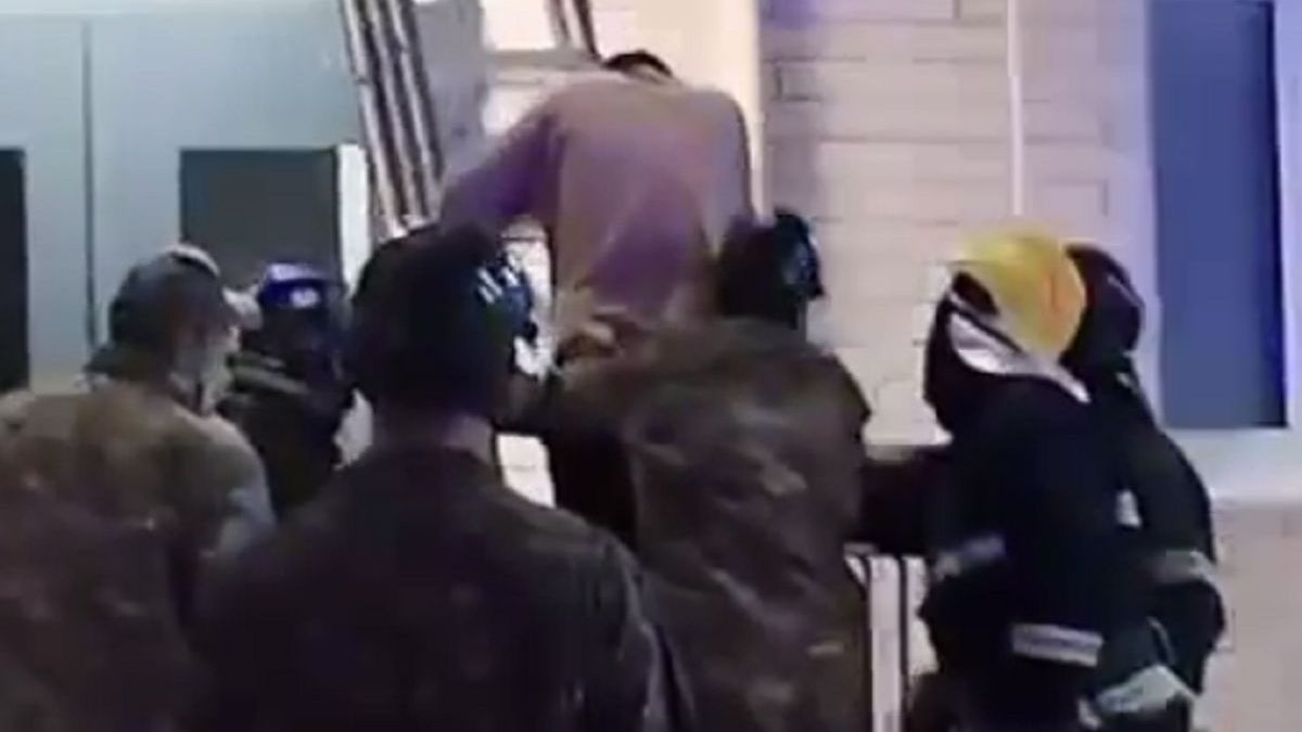 Спасение парня в Караганде