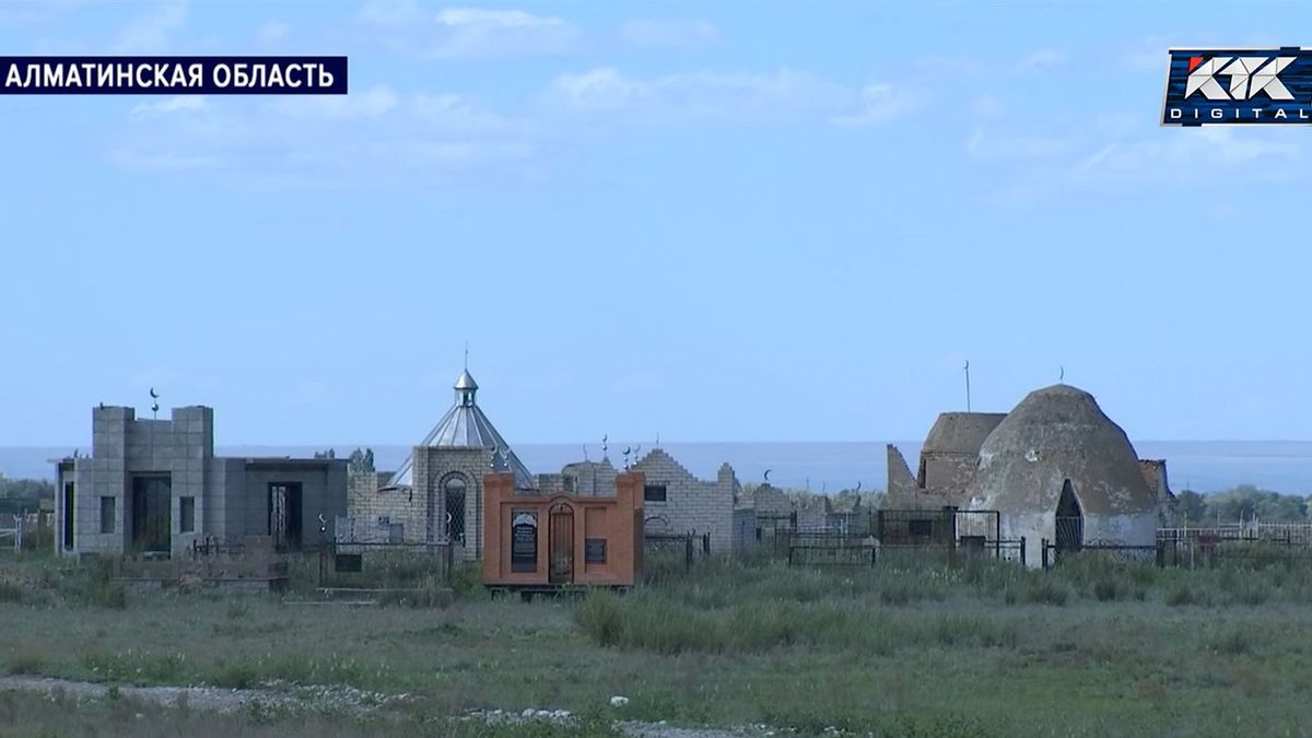 Кладбище в Талгарском районе