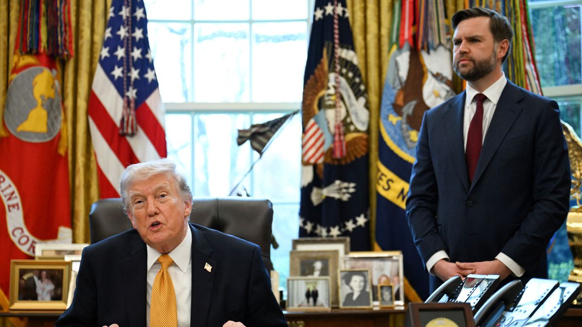 Дональд Трамп и Джей Ди Вэнс