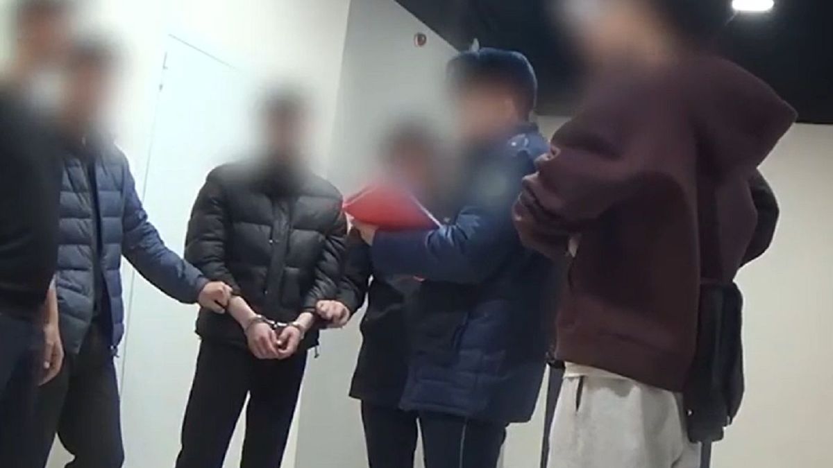 Задержание подозреваемого