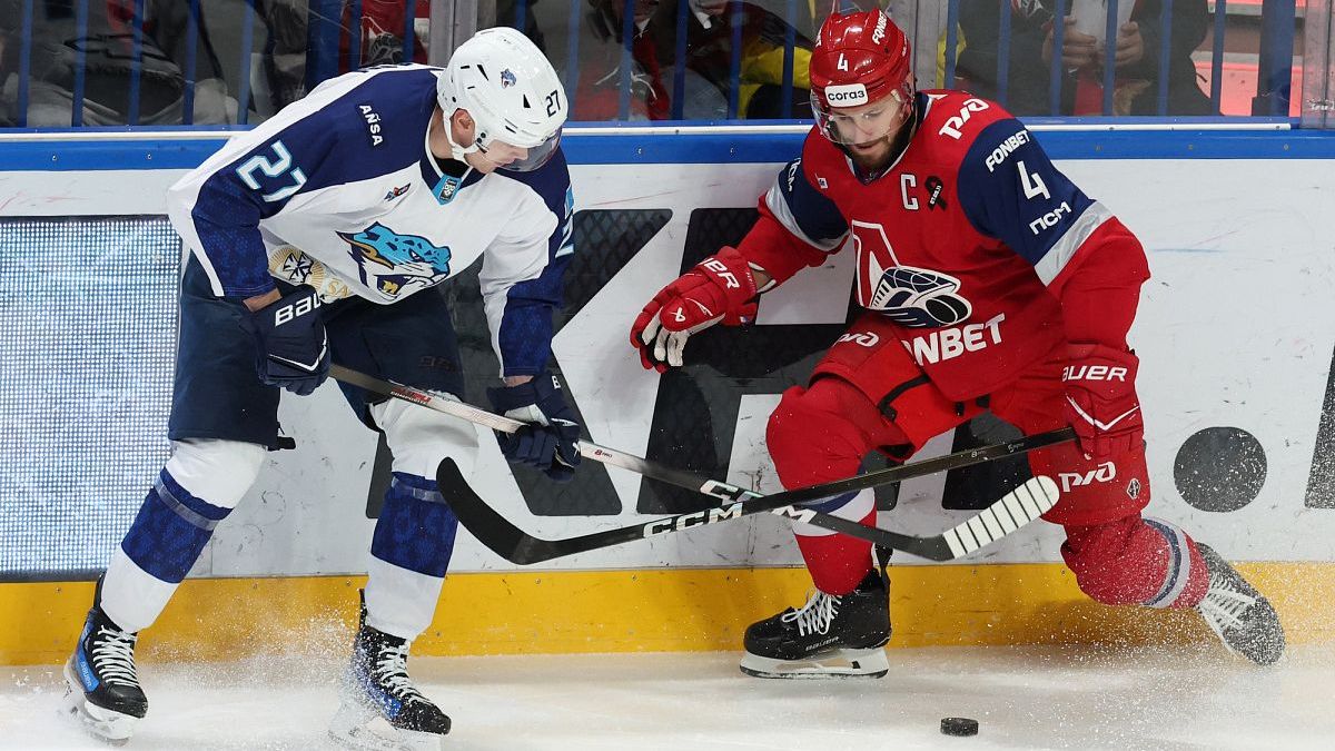 Матч "Локомотив" - "Барыс"