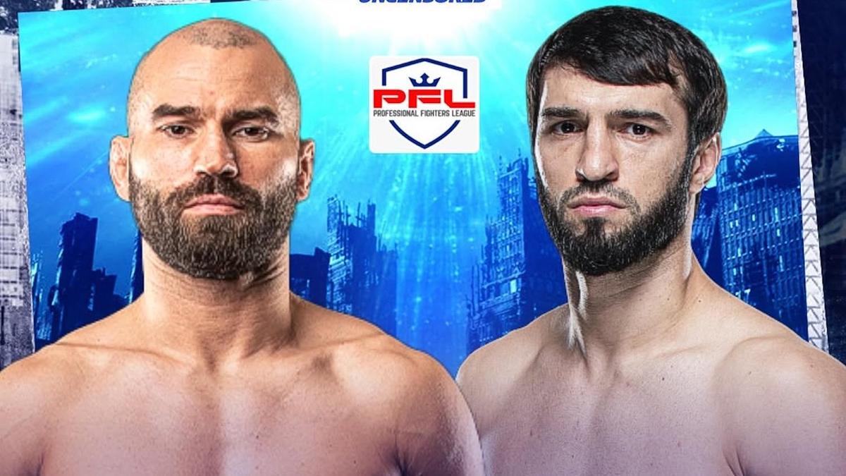 Бойцы ММА Артем Лобов и Зубайра Тухугов (слева направо)