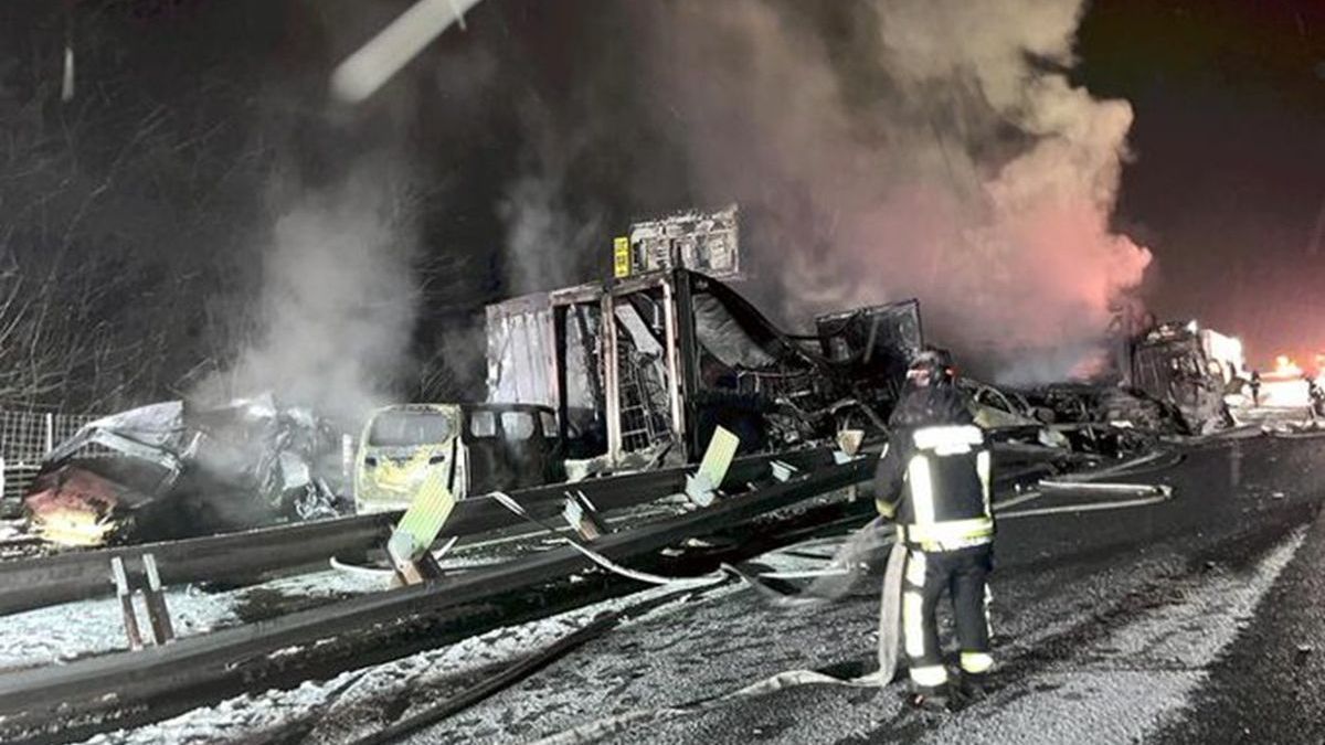 Массовое ДТП в Японии