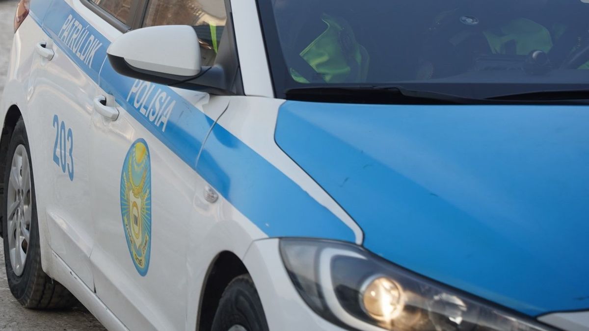 ДТП с участием патрульного авто произошло в Костанае