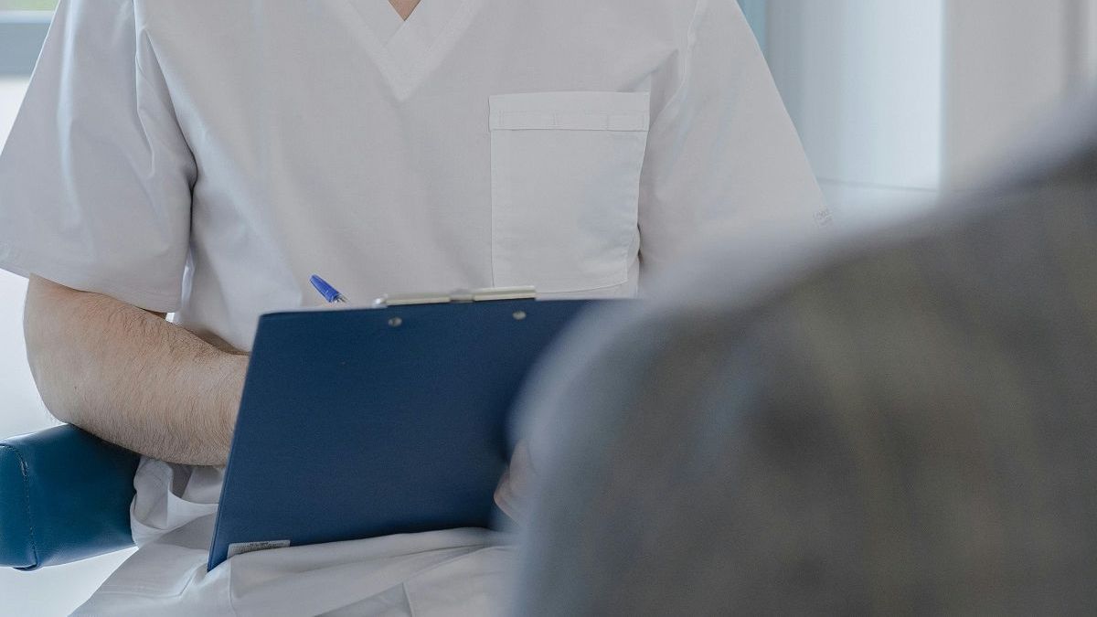 Пациент на приеме у врача