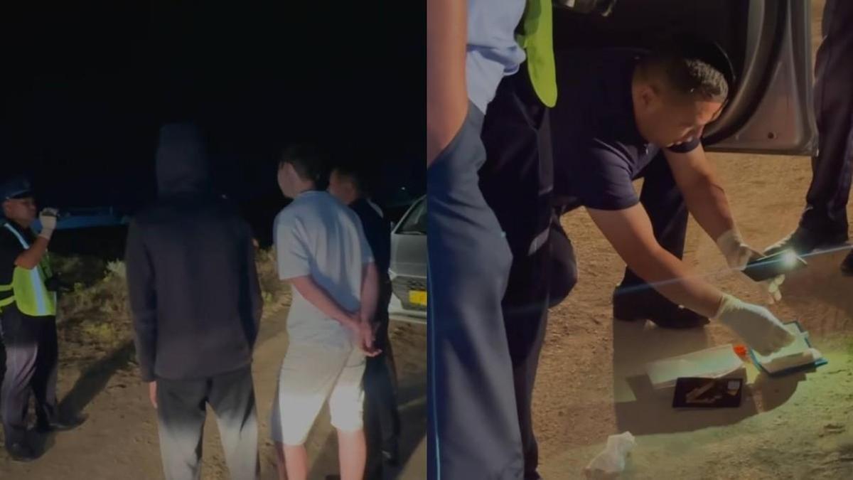 На водителя напали в Мангистауской области На водителя напали в Мангистауской области