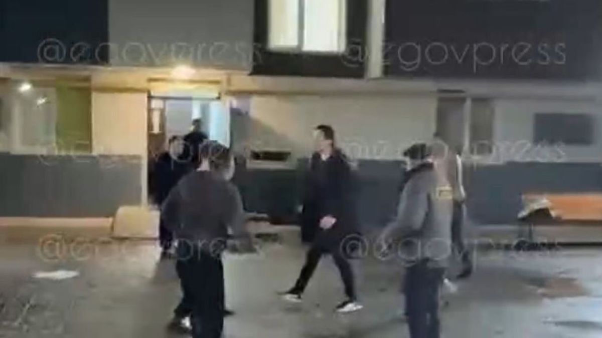 Драка в Алматы