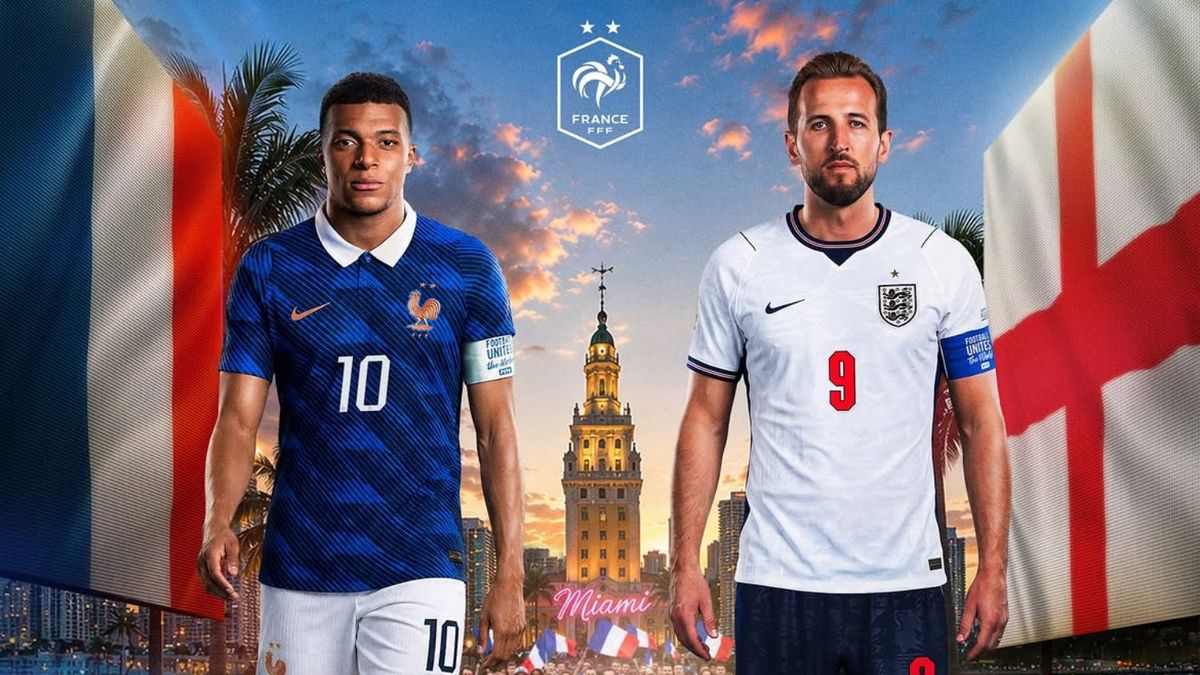 Афиша матча Франция - Англия на ЧМ-2026