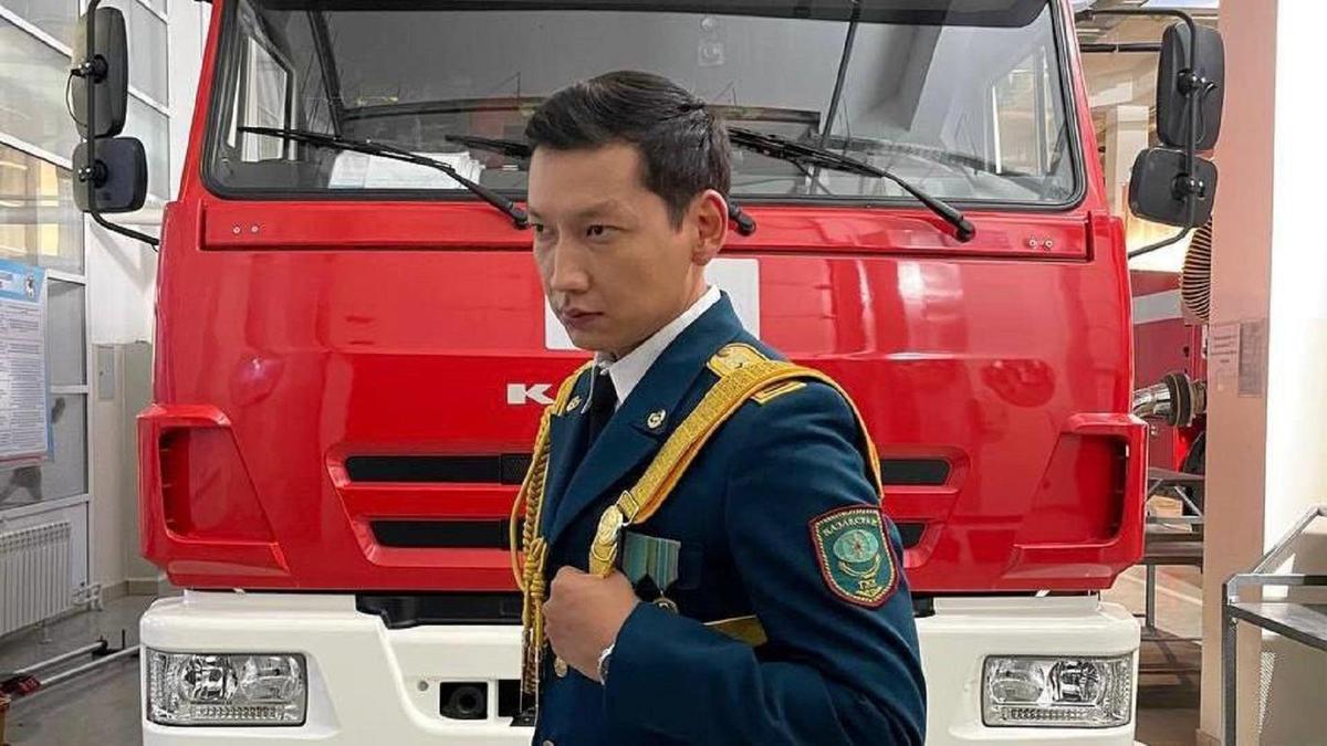 Асқар Забикулин туралы телесериал түсірімінен Асқар Забикулин туралы телесериал түсірімінен