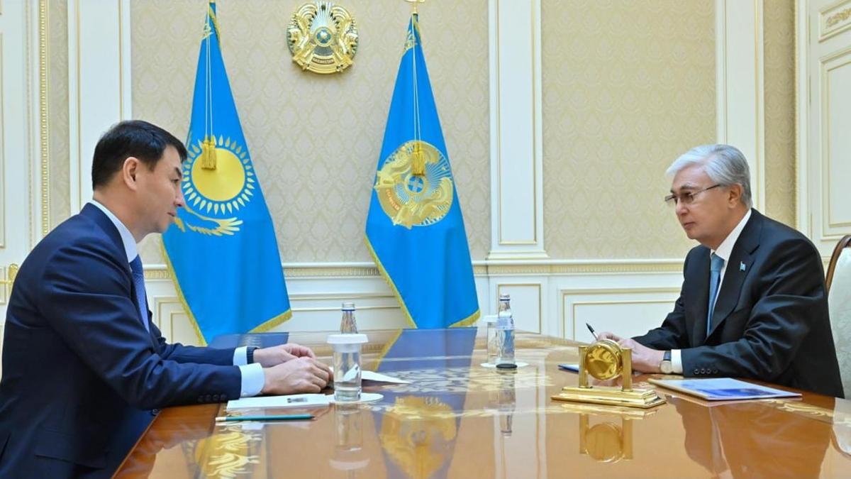 Қасым-Жомарт Тоқаев және Дархан Сатыбалды