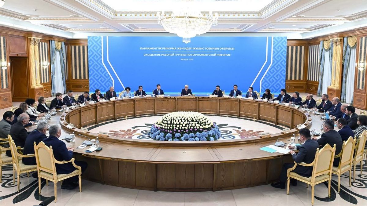 Парламенттік реформа жөніндегі Жұмыс тобының отырысы