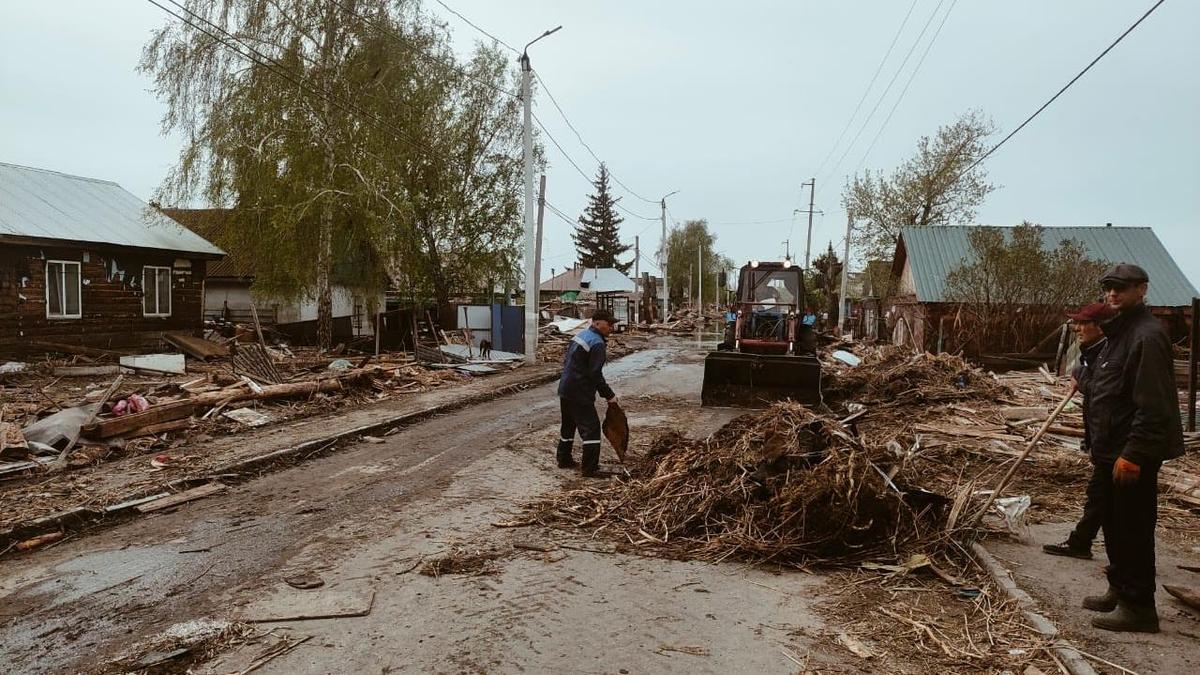 Ликвидация последствий наводнения