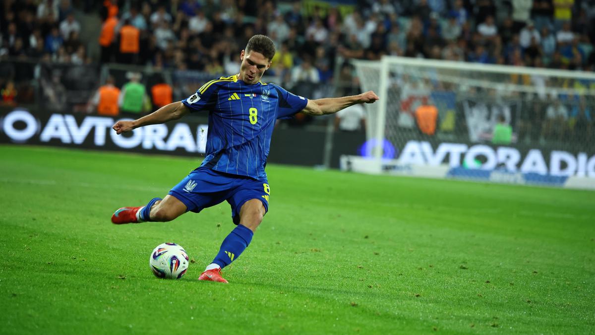 Украинский футболист Георгий Судаков