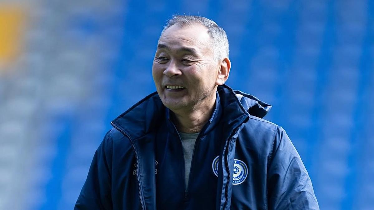 Казахстанский футбольный тренер Талгат Байсуфинов