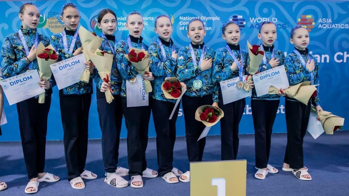 Казахстанские синхронистки покорили чемпионат Центральной Азии Казахстанские синхронистки покорили чемпионат Центральной Азии