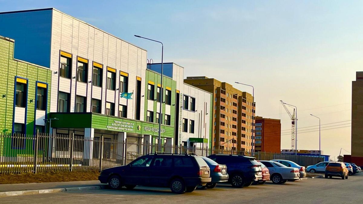 Микрорайон Достык в Павлодаре