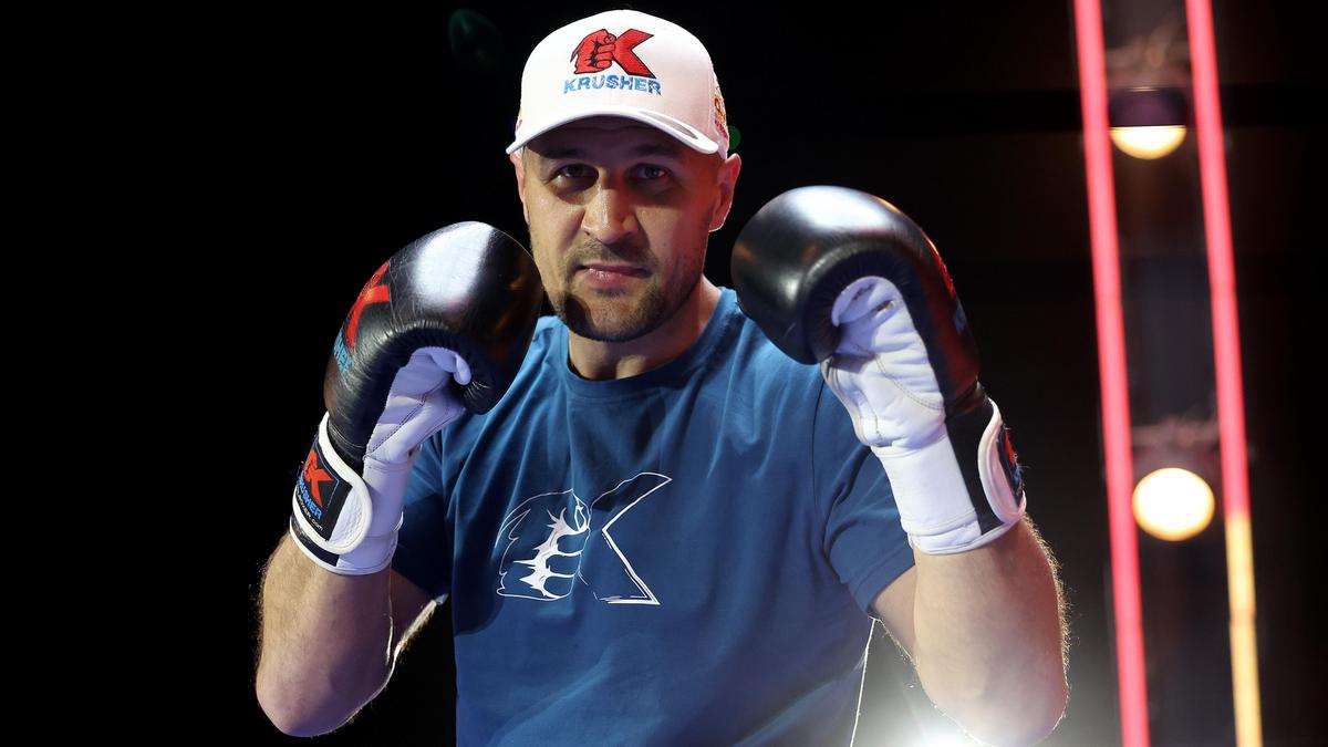 Российский боксер Сергей Ковалев Российский боксер Сергей Ковалев