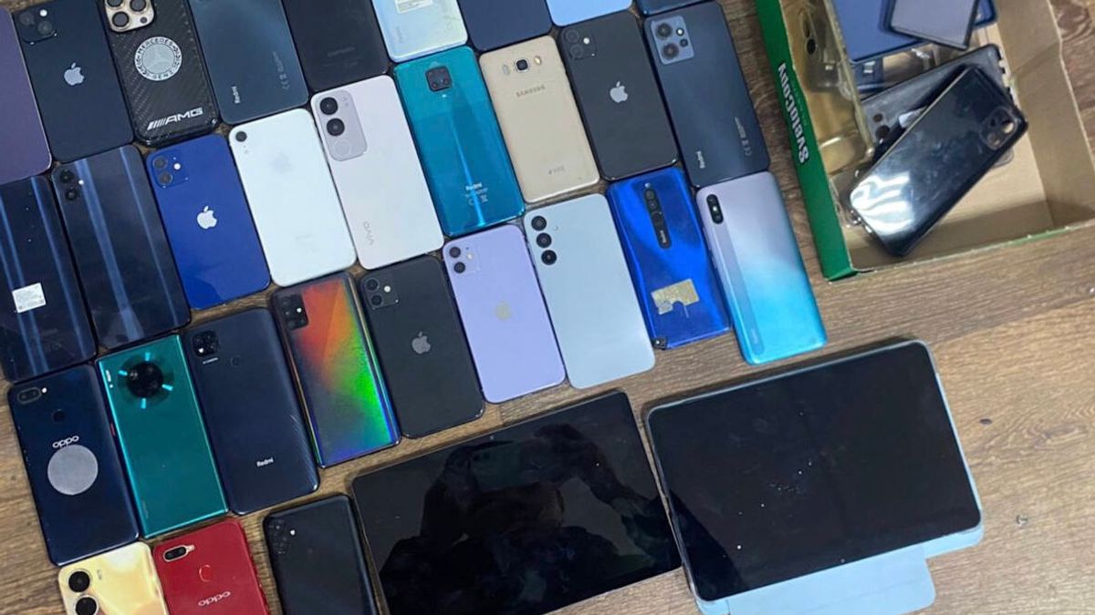 Краденные смартфоны