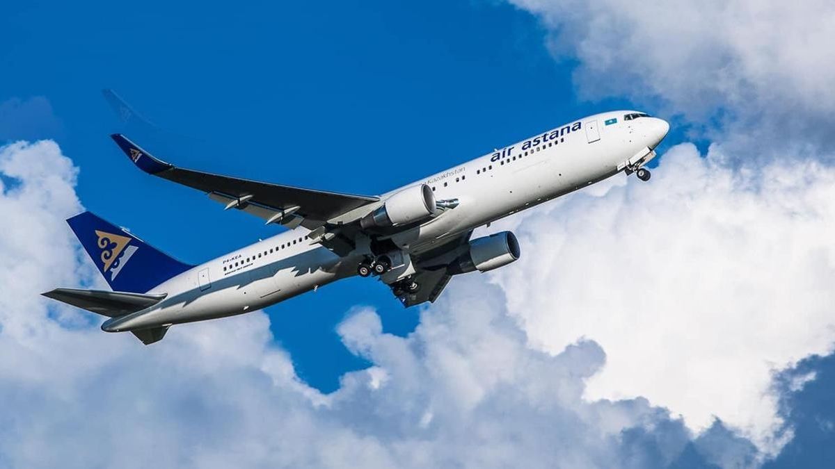 Air Astana ұшағы