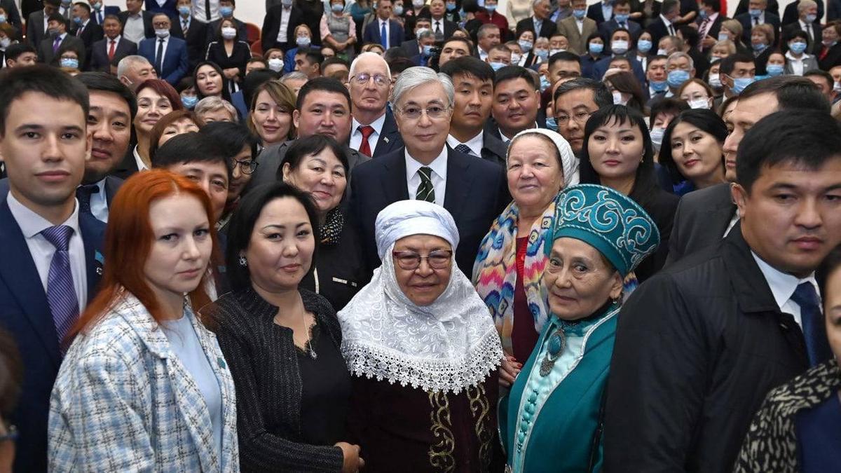 Касым-Жомарт Токаев в Абайской области