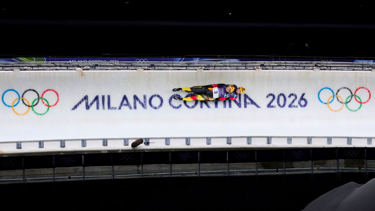 Немецкие саночники Тобиас Арльт и Тобиас Вендль