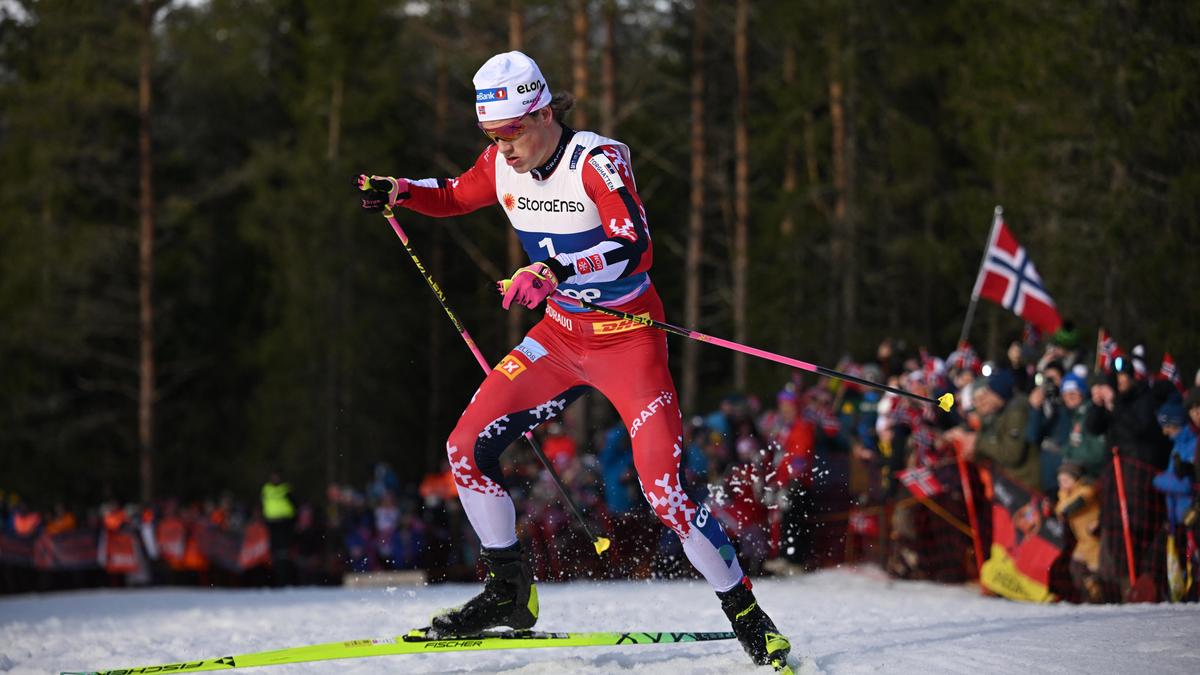 Норвежский лыжник Йоханнес Клебо