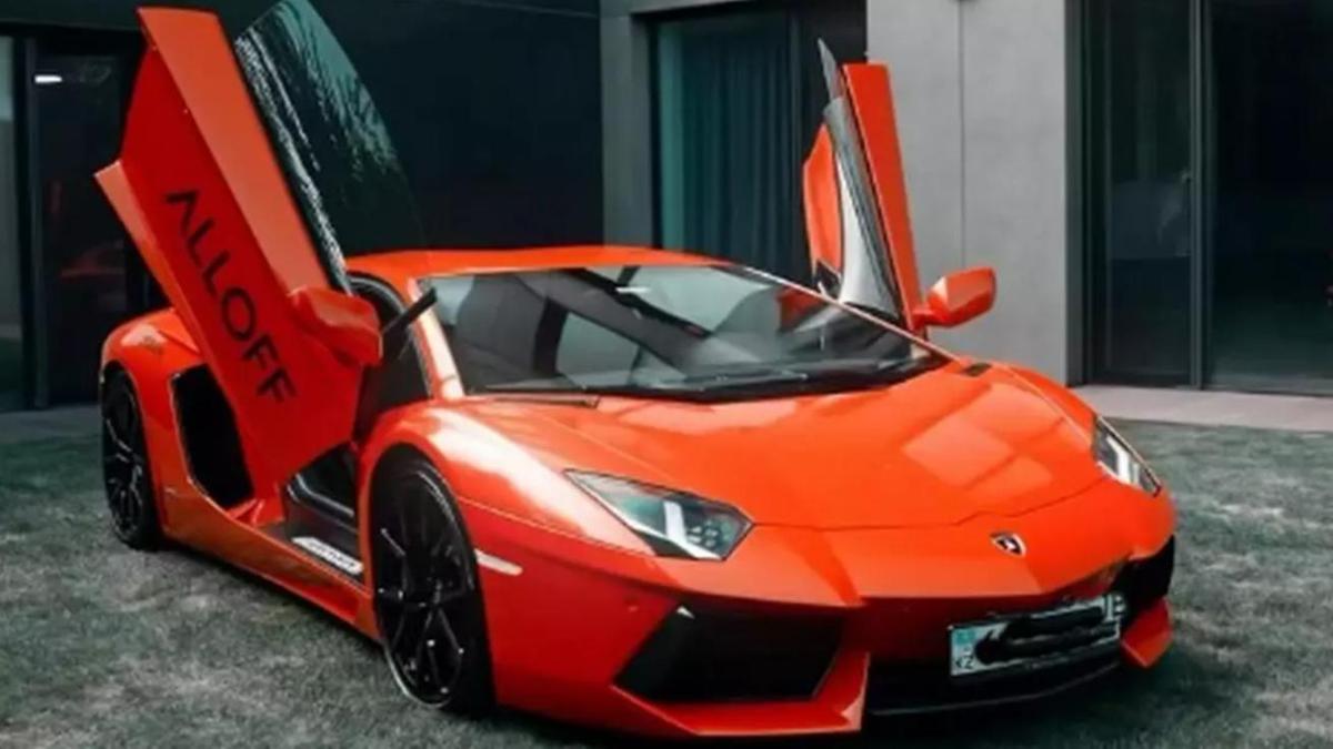 Әлібековтың Lamborghini көлігі Әлібековтың Lamborghini көлігі