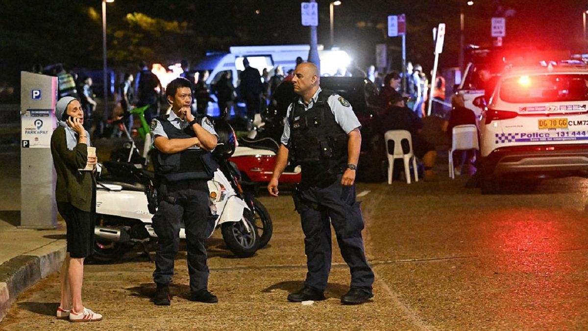 Полиция на месте теракта