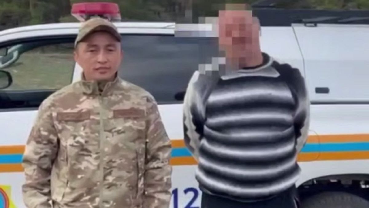 Мужчина потерялся в лесу