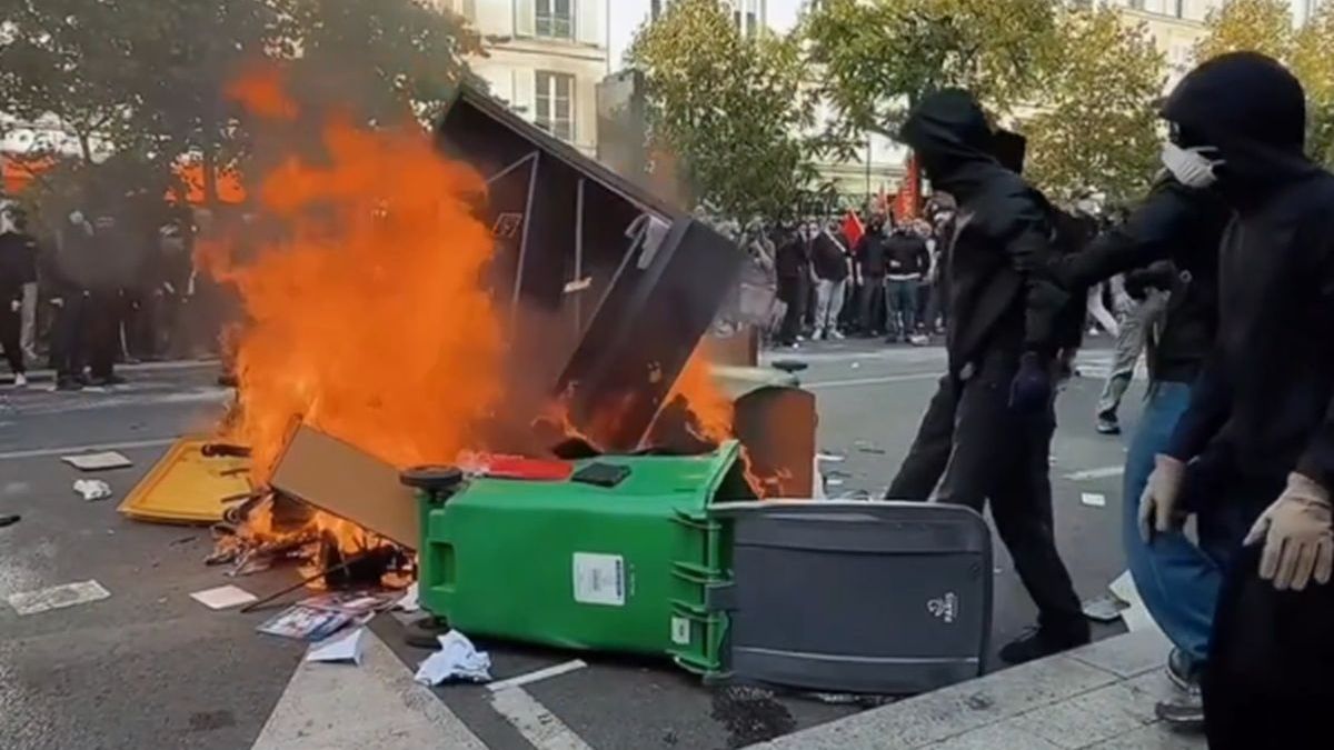 Протесты во Франции
