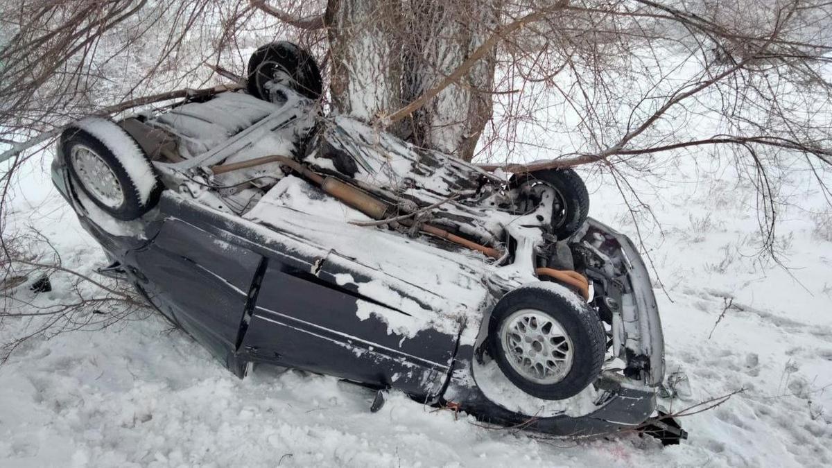 Автомобиль попал в аварию