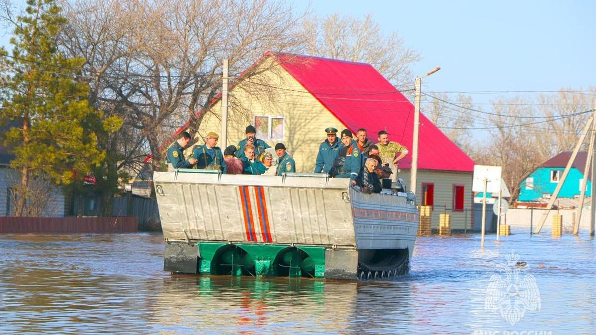 Паводки в Орске