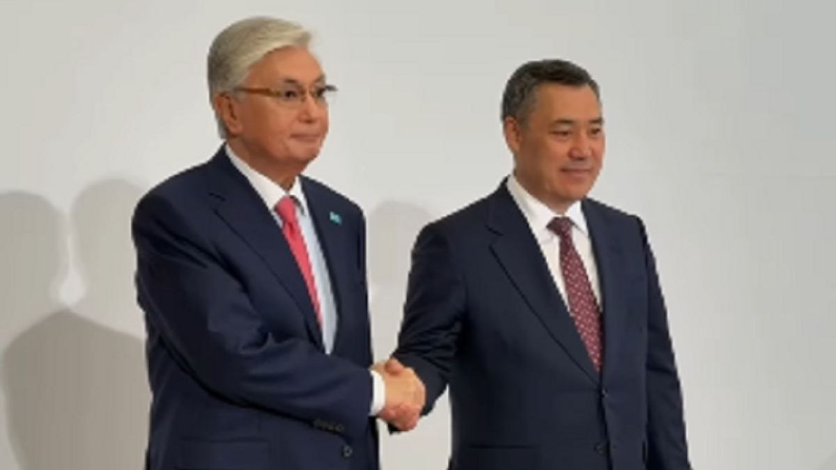 Касым-Жомарт Токаев и Садыр Жапаров