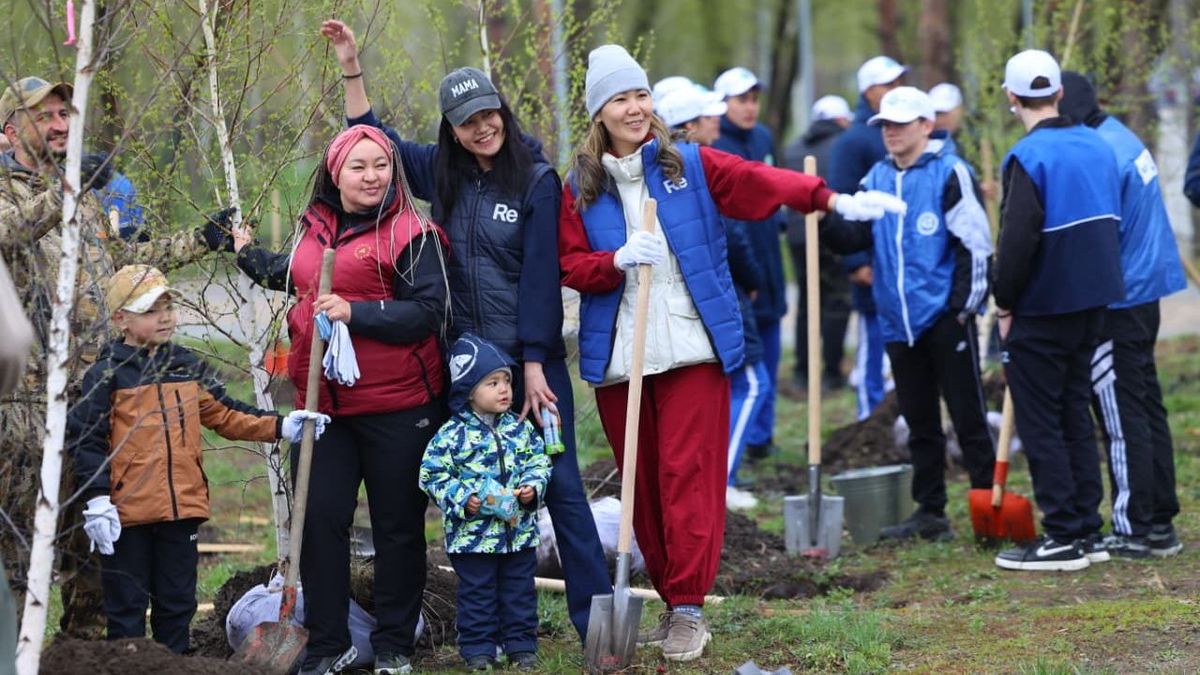 Участники экомероприятия