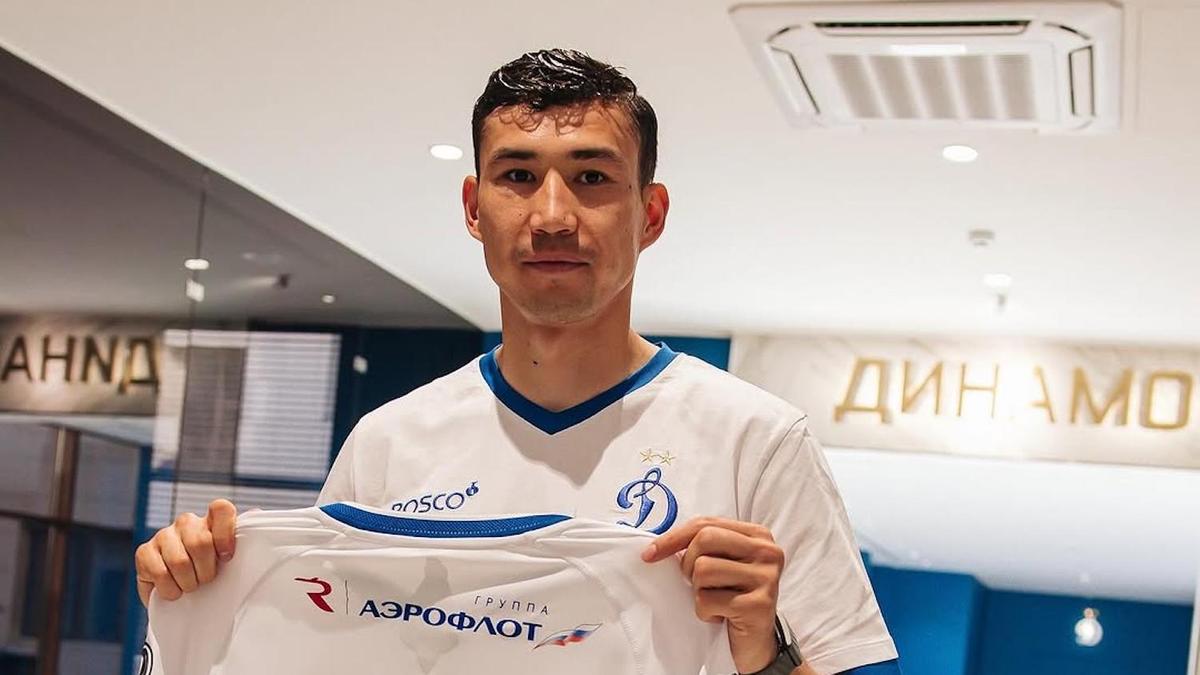 Казахстанский футболист Бахтиер Зайнутдинов
